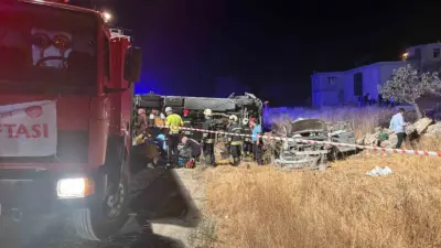 İçişleri Bakanı Mustafa Çiftçi, Gaziantep’te meydana gelen kaza ile ilgili