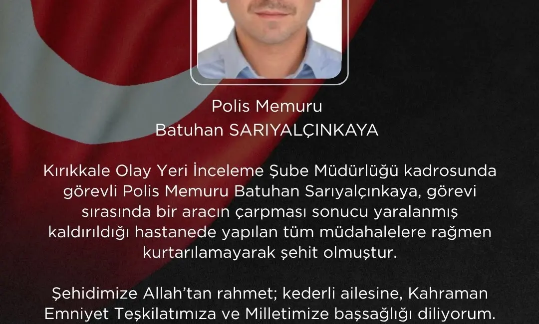 İçişleri Bakanı Mustafa Çiftçi, Kırıkkale’deki görevi sırasında meydana gelen trafik