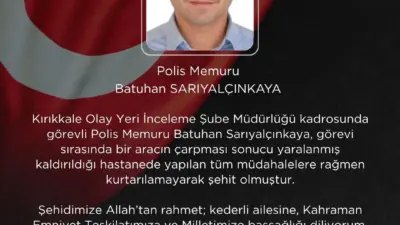 İçişleri Bakanı Mustafa Çiftçi, Kırıkkale’deki görevi sırasında meydana gelen trafik