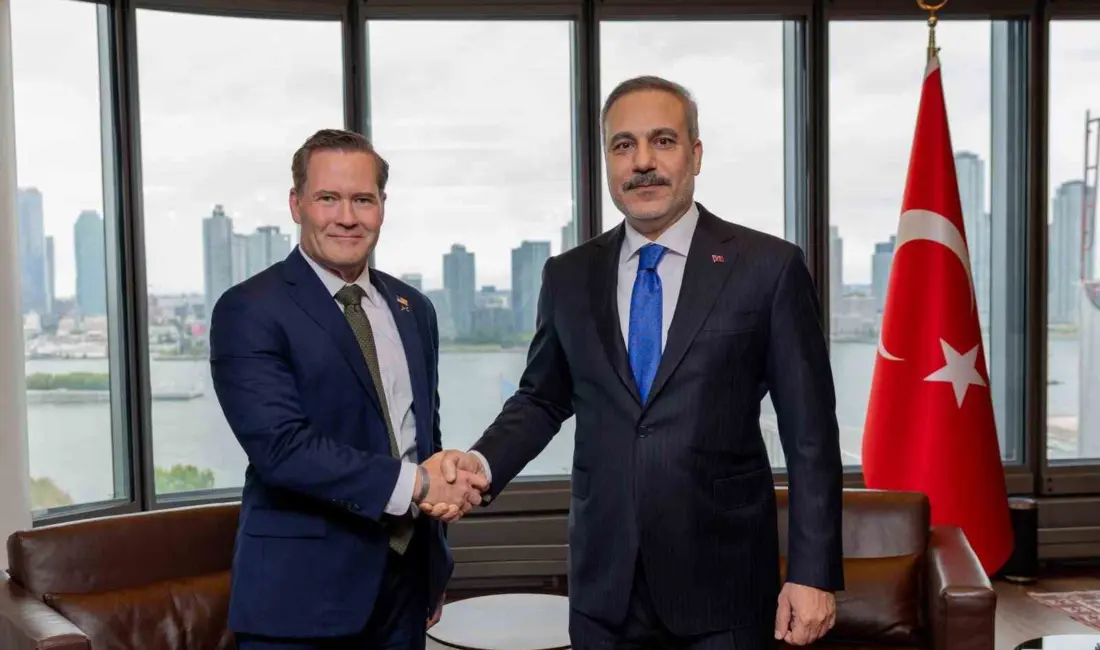 Dışişleri Bakanı Hakan Fidan, New York’ta ABD’nin Birleşmiş Milletler (BM)
