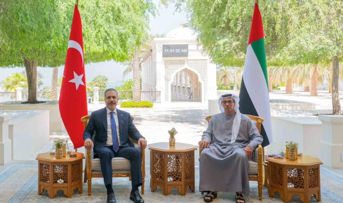 Dışişleri Bakanı Hakan Fidan, Birleşik Arap Emirlikleri’ne (BAE) gerçekleştirdiği resmi