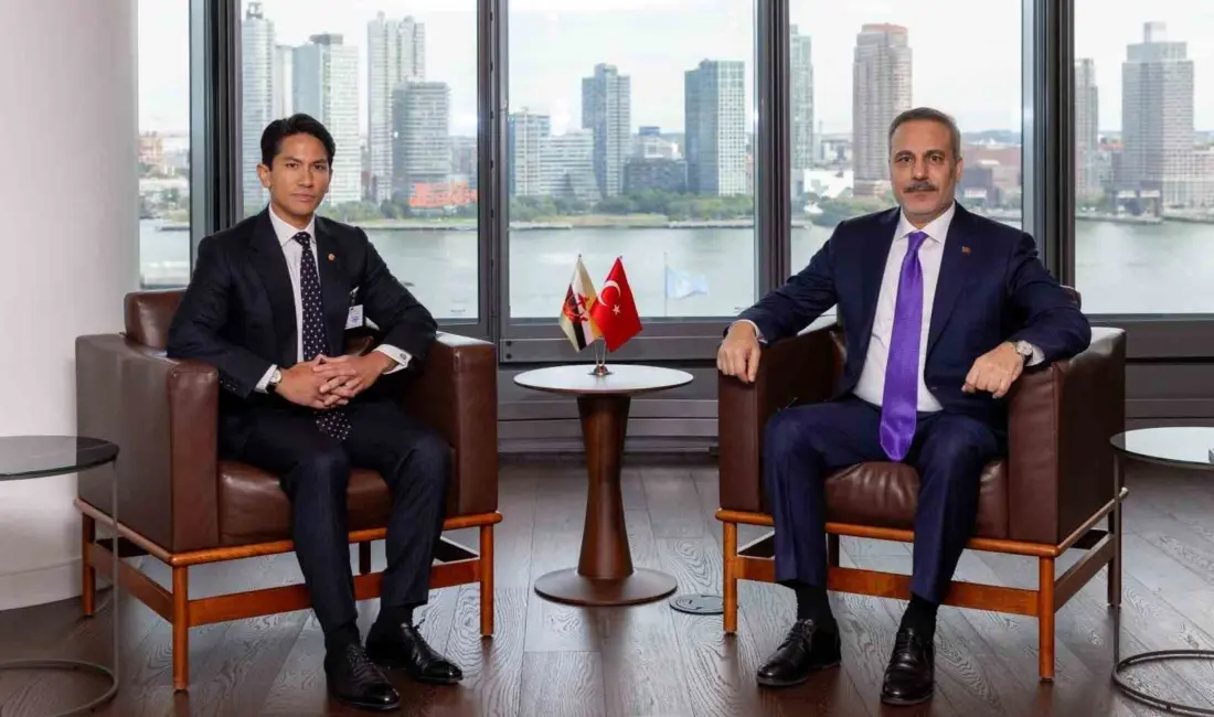 Dışişleri Bakanı Hakan Fidan, New York’ta Brunei Dışişleri Bakanı Prens