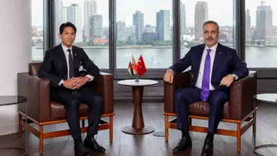 Dışişleri Bakanı Hakan Fidan, New York’ta Brunei Dışişleri Bakanı Prens