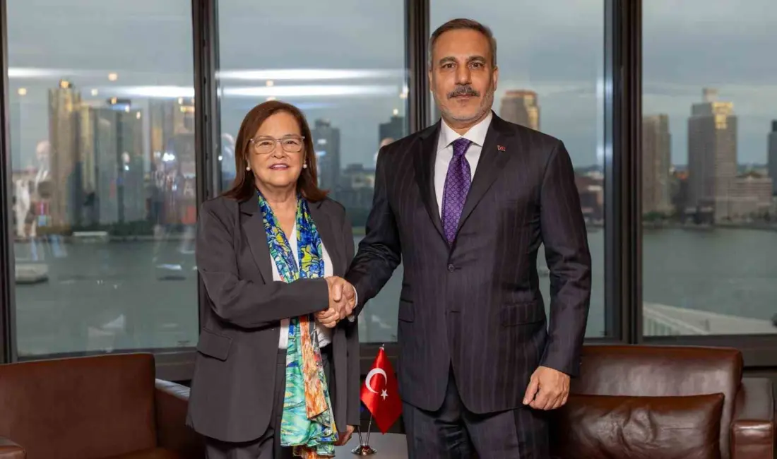 Dışişleri Bakanı Hakan Fidan ile El Salvador Dışişleri Bakanı Alexandra