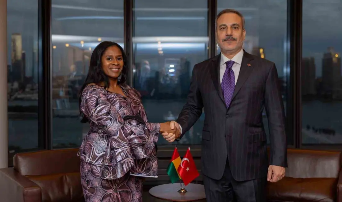 Dışişleri Bakanı Hakan Fidan, New York’ta Gine Bissau Dışişleri Bakanı