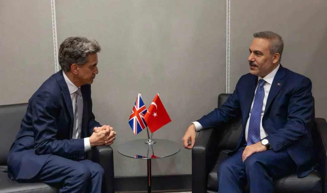 Dışişleri Bakanı Hakan Fidan, Birleşik Krallık Dışişleri Bakanı Ed Miliband