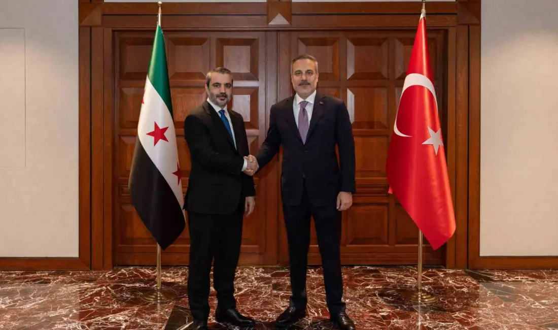 Dışişleri Bakanı Hakan Fidan, Suriye Dışişleri Bakanı Esad Hasan Şeybani