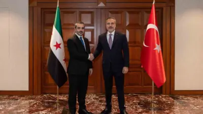 Dışişleri Bakanı Hakan Fidan, Suriye Dışişleri Bakanı Esad Hasan Şeybani