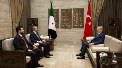 Dışişleri Bakanı Hakan Fidan, Suriye’nin başkenti Şam’daki temasları kapsamında Suriye