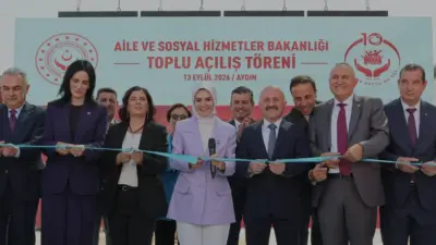 Aile ve Sosyal Hizmetler Bakanı Mahinur Özdemir Göktaş, Aydın'da yeni