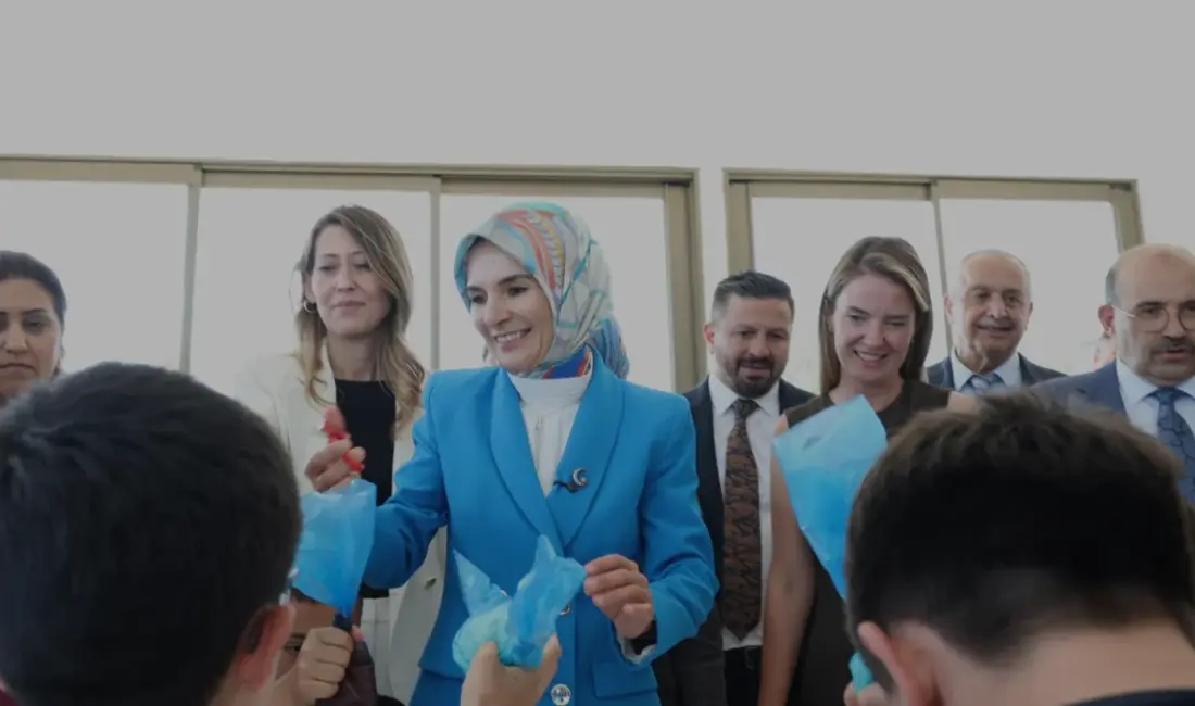 Bakan Mahinur Özdemir Göktaş, Ekinlik Adası’ndaki KALBEN Çocuk Köyü’nde devlet