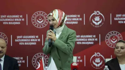 Aile ve Sosyal Hizmetler Bakanı Mahinur Özdemir Göktaş, “Bugün geldiğimiz