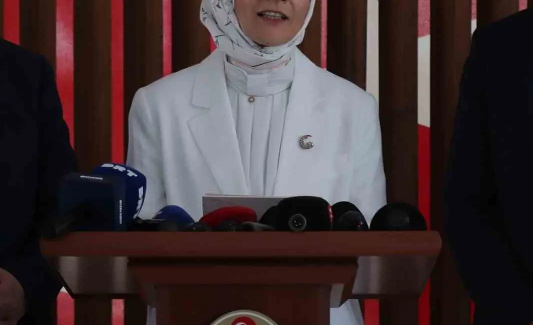 Aile ve Sosyal Hizmetler Bakanı Mahinur Özdemir Göktaş’ın yarın gerçekleşmesi