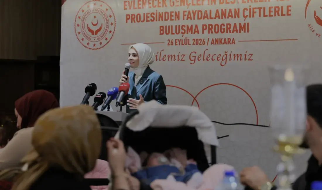 Bakan Mahinur Özdemir Göktaş, evlilik kredisi ve sosyal konut desteğinden