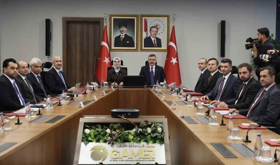 Aile ve Sosyal Hizmetler Bakanı Mahinur Özdemir Göktaş ve İçişleri