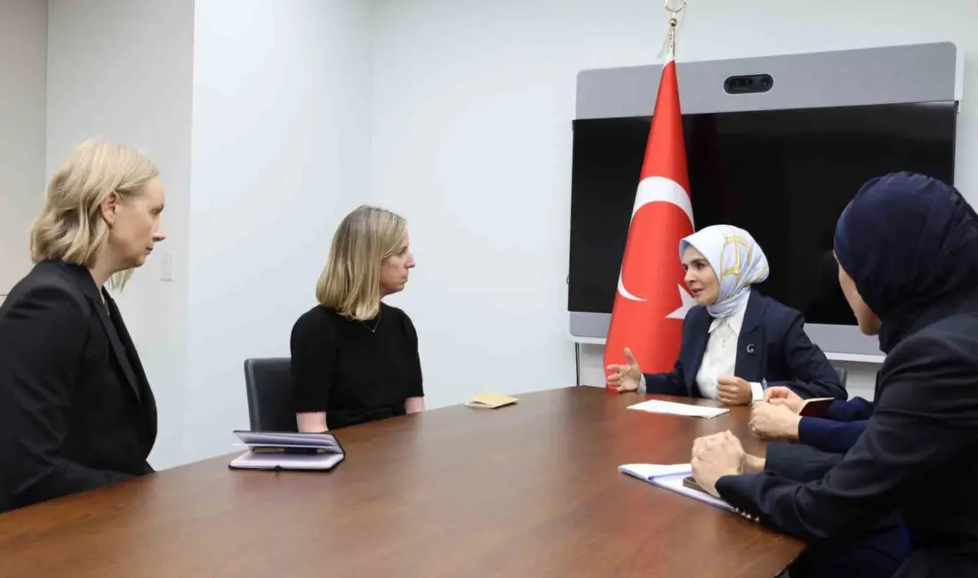 Aile ve Sosyal Hizmetler Bakanı Mahinur Özdemir Göktaş, New York’taki