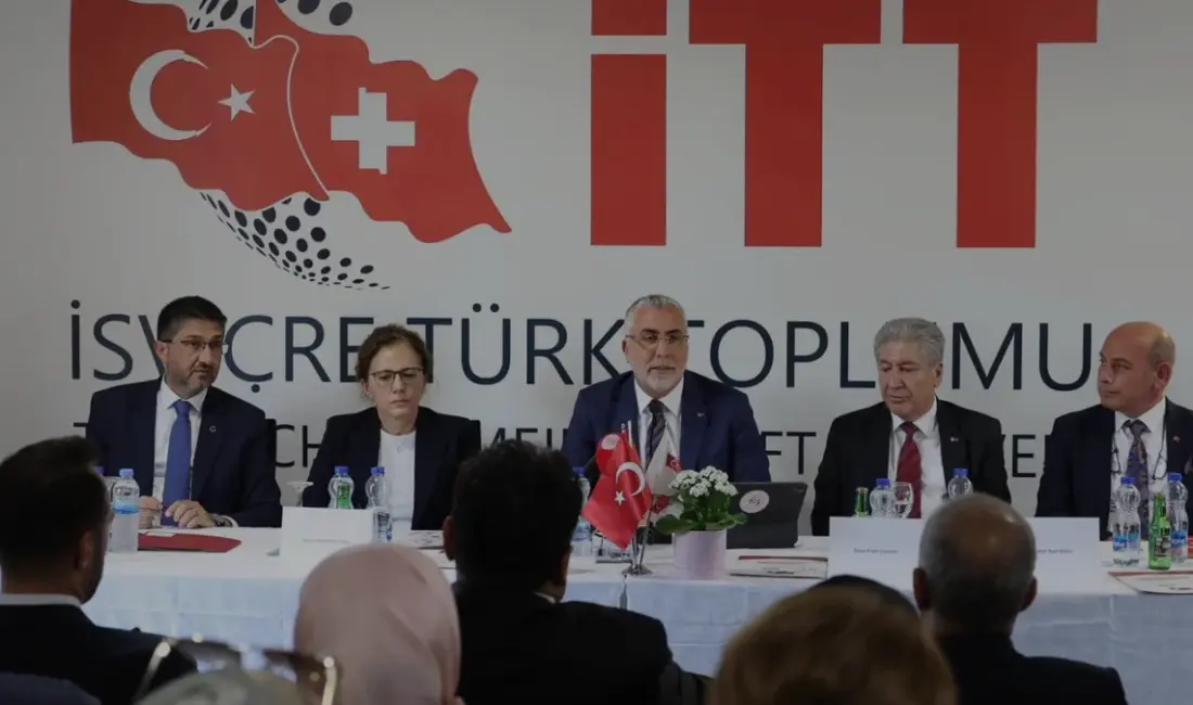 Bakan Vedat Işıkhan, İsviçre'deki Türk vatandaşlarının sosyal güvenlik başvurularını doğrudan