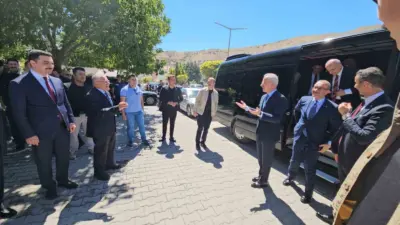 Bir dizi temas ve programa katılmak üzere Malatya’ya gelen Ulaştırma