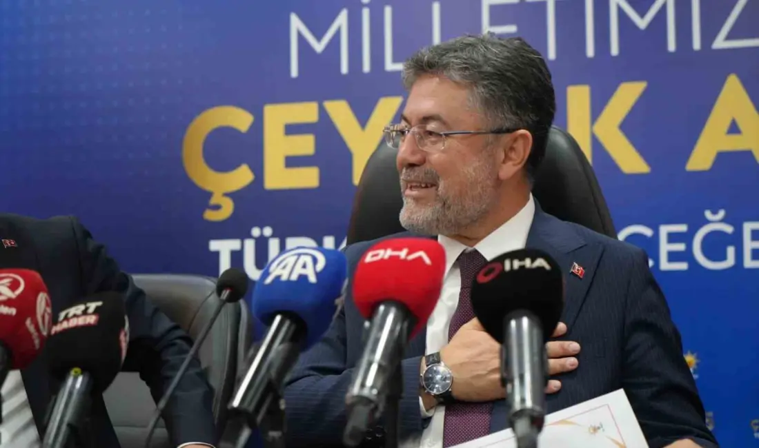 Tarım ve Orman Bakanı İbrahim Yumaklı, AK Parti hareketi ile