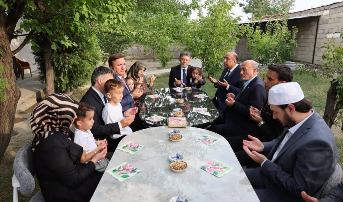 Tarım ve Orman Bakanı İbrahim Yumaklı, Erzincan’da şehit Jandarma Er