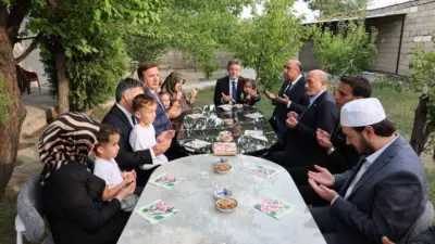 Tarım ve Orman Bakanı İbrahim Yumaklı, Erzincan’da şehit Jandarma Er