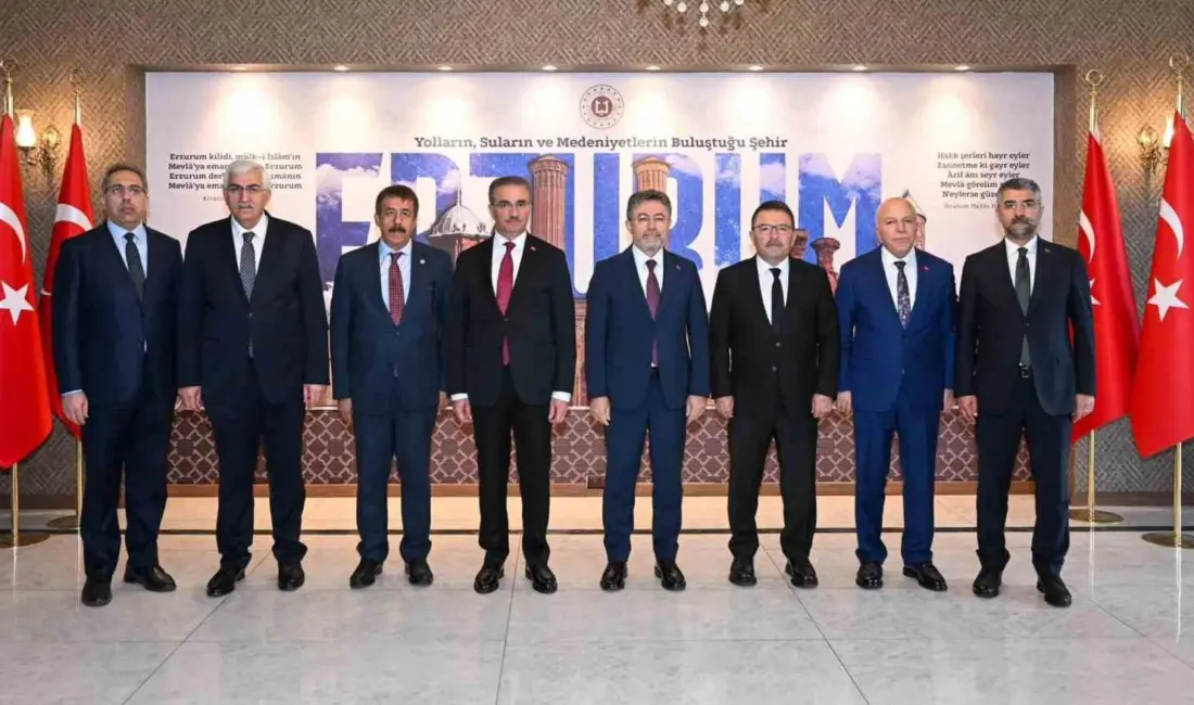 Tarım ve Orman Bakanı İbrahim Yumaklı, Erzurum programı çerçevesinde Valilik