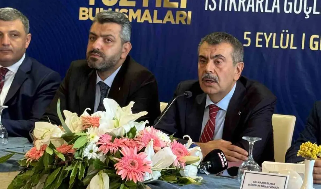 Milli Eğitim Bakanı Prof. Dr. Yusuf Tekin, Türkiye Yüzyılı Buluşmaları