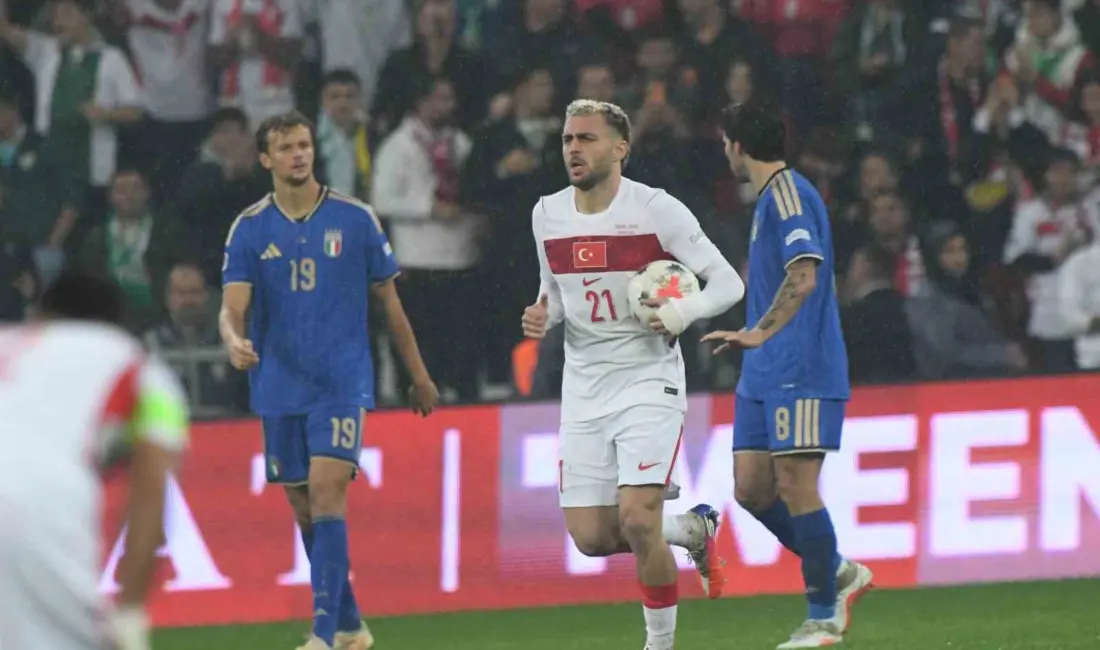 Milli futbolcu Barış Alper Yılmaz, İtalya maçında attığı golle A