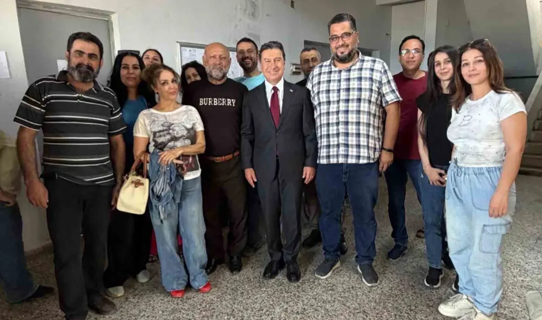 Muğla Büyükşehir Belediye Başkanı Ahmet Aras, Suriye ziyaretinde Lazkiye’nin kuzeyinde