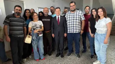 Muğla Büyükşehir Belediye Başkanı Ahmet Aras, Suriye ziyaretinde Lazkiye’nin kuzeyinde