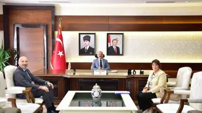 Söke Belediye Başkanı Dr. Mustafa İberya Arıkan, Aydın Valisi Dr.