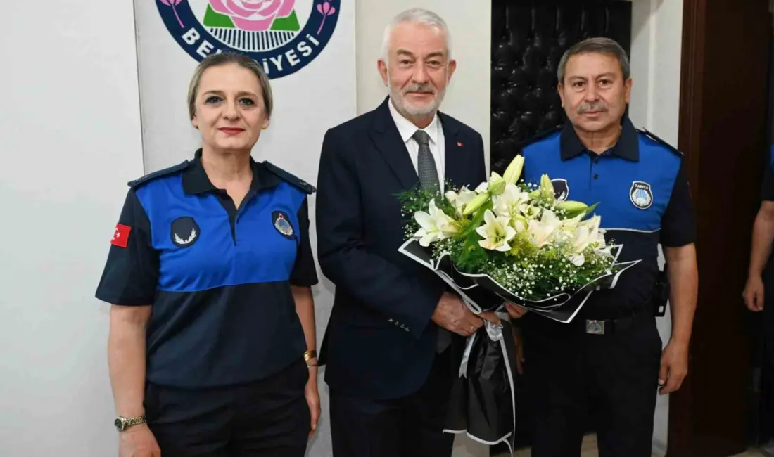 Zabıta Teşkilatının 200. kuruluş yıldönümü dolayısıyla Isparta Belediyesi Zabıta Müdürü