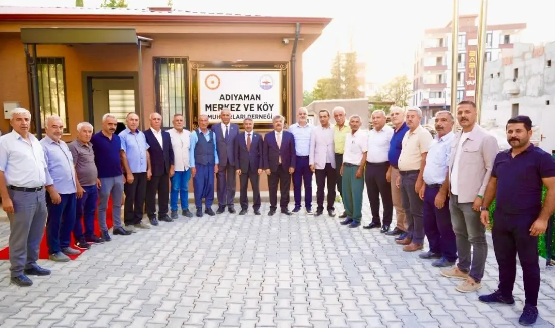 AK Parti Adıyaman İl Başkanı Ekrem Çadır, Adıyaman Merkez ve