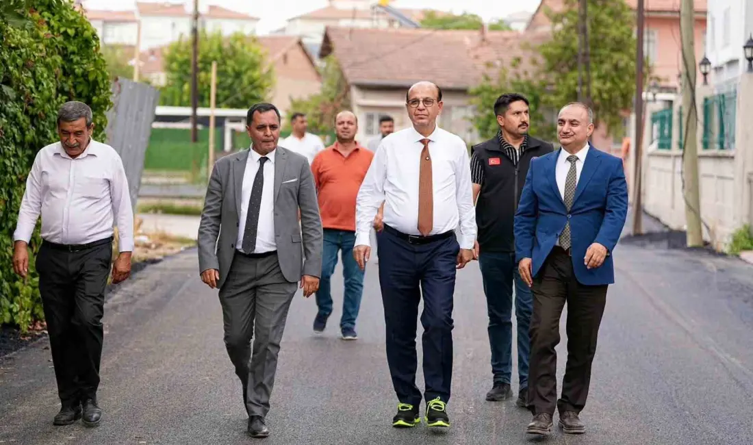 Yeşilyurt İlçesinde 2026 yılı yatırım programı kapsamında Samanlı Mahallesi’nde başlatılan