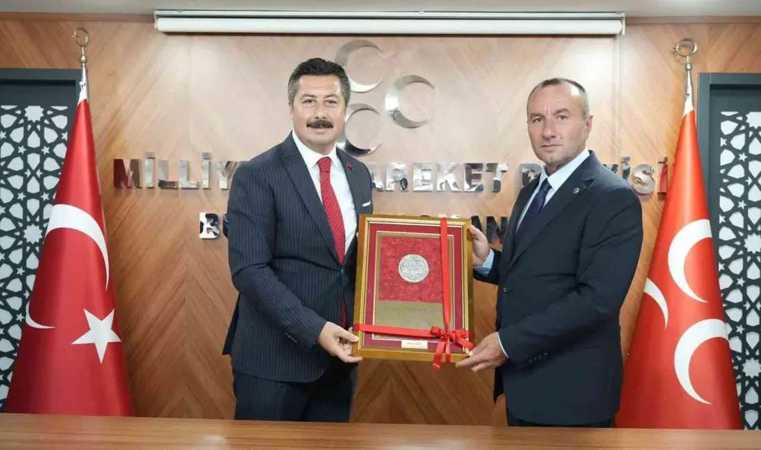 Yenişehir Belediye Başkanı Ercan Özel, MHP Bursa İl Başkanlığı görevine