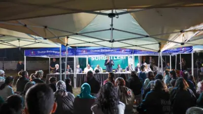 Düzce Belediye Başkanı Dr. Faruk Özlü Mahalle Sohbetleri kapsamında şehrin
