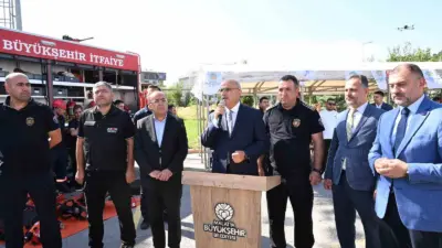 Malatya Büyükşehir Belediye Başkanı Sami Er, Malatya’da itfaiye teşkilatının hem