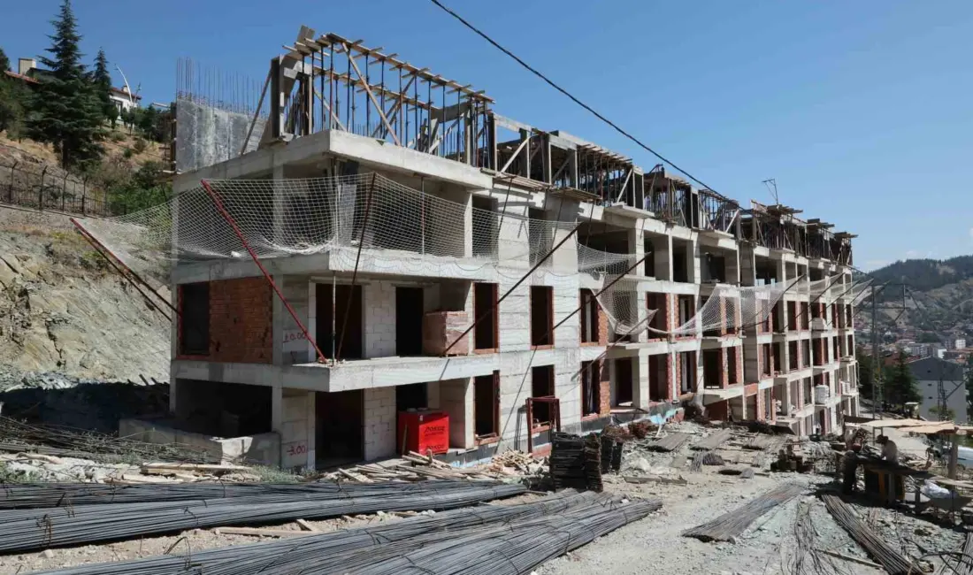 Tokat Belediyesi tarafından Kaledibi Riskli Alanı kapsamında hayata geçirilen kentsel