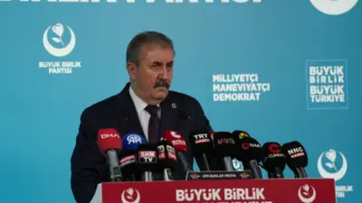 Büyük Birlik Partisi (BBP) Genel Başkanı Mustafa Destici, fon soruşturması