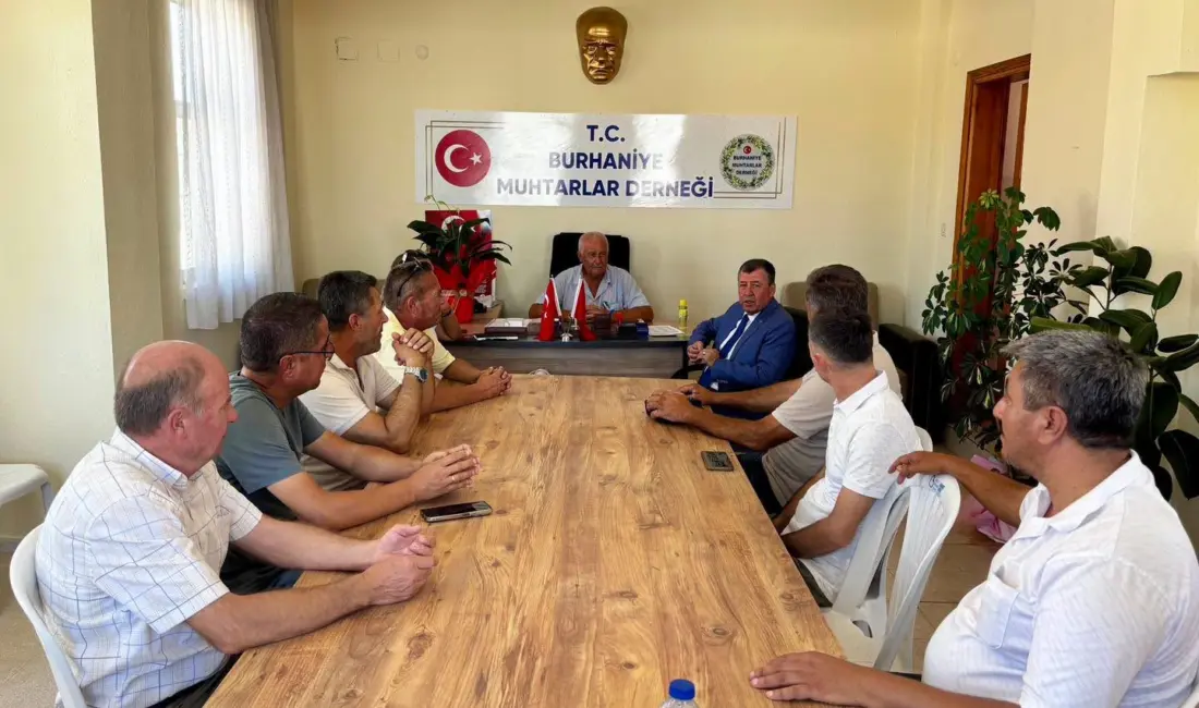 Balıkesir’in Burhaniye ilçesinde, Belediye Başkan Yardımcısı Tarık Erdil ve Muhtarlık