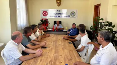 Balıkesir’in Burhaniye ilçesinde, Belediye Başkan Yardımcısı Tarık Erdil ve Muhtarlık