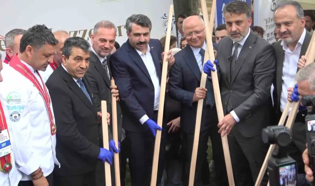 Bursa’nın köklü mutfak kültürünü dünyaya tanıtmak amacıyla düzenlenen 5. Uluslararası
