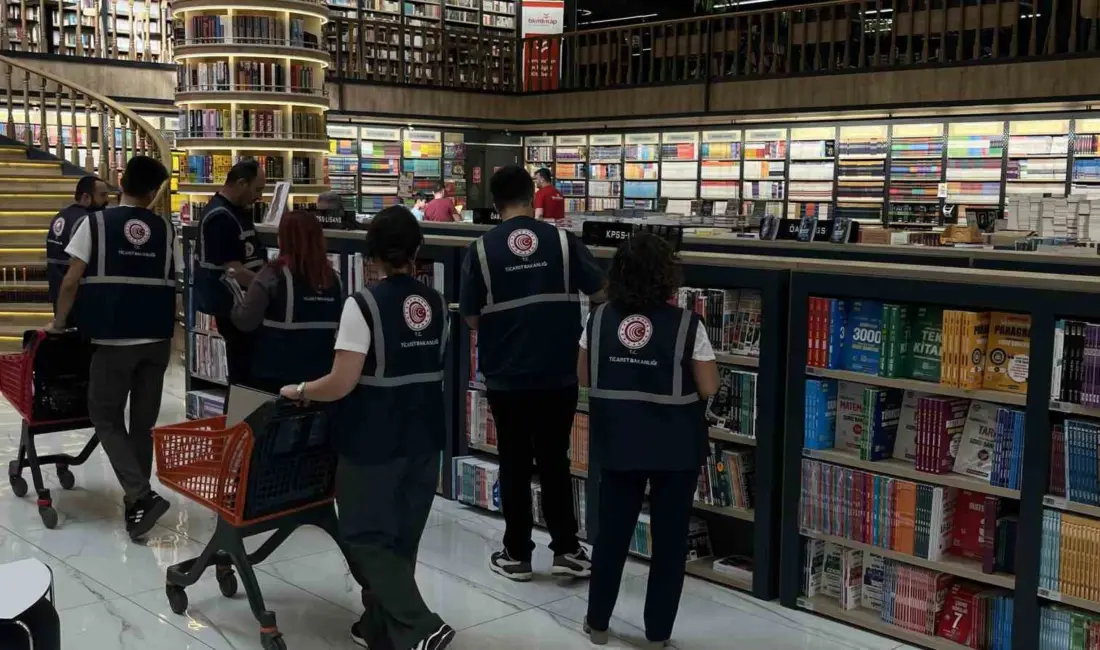 Bursa’da okulların açılmasına sayılı günler kala kırtasiye ürünlerine yönelik denetimler