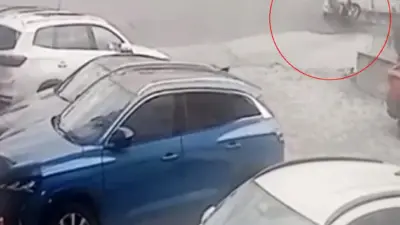 Bursa’nın Mudanya ilçesinde meydana gelen motosiklet kazasında ağır yaralanan sürücü