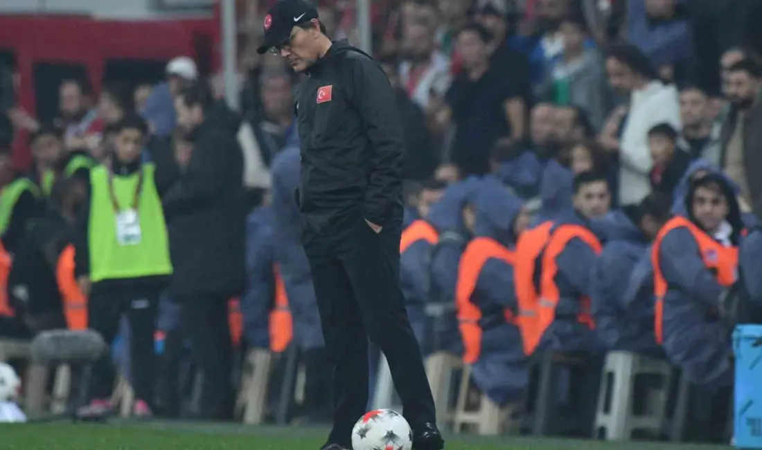 A Milli Futbol Takımı’nın, Bursa’da İtalya’ya farklı mağlup olduğu maçta