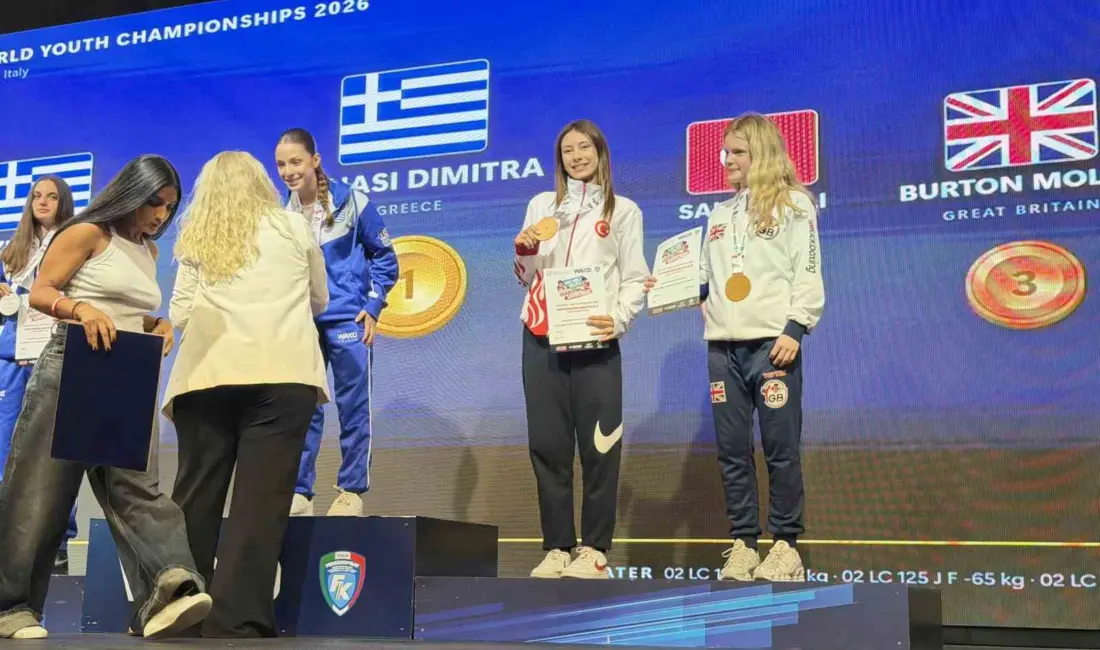 İtalya’da düzenlenen 2026 Kick Boks Dünya Şampiyonası’nda 50 kilo Genç