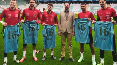 Bursaspor Başkanı Enes Çelik, İtalya maçı öncesi A Milli Takım’ın