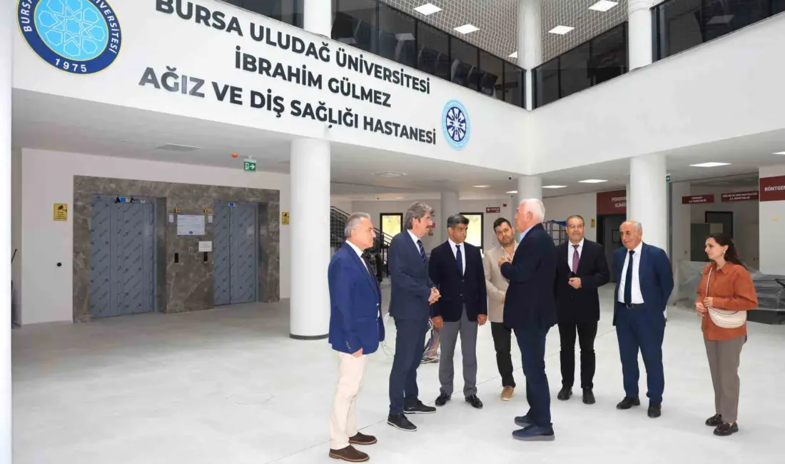 Bursa Uludağ Üniversitesi (BUÜ) kampüsünde yapımı hızla devam eden ve