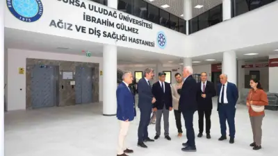 Bursa Uludağ Üniversitesi (BUÜ) kampüsünde yapımı hızla devam eden ve