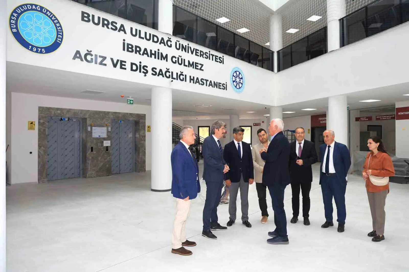 Bursa Uludağ Üniversitesi (BUÜ) kampüsünde yapımı hızla devam eden ve